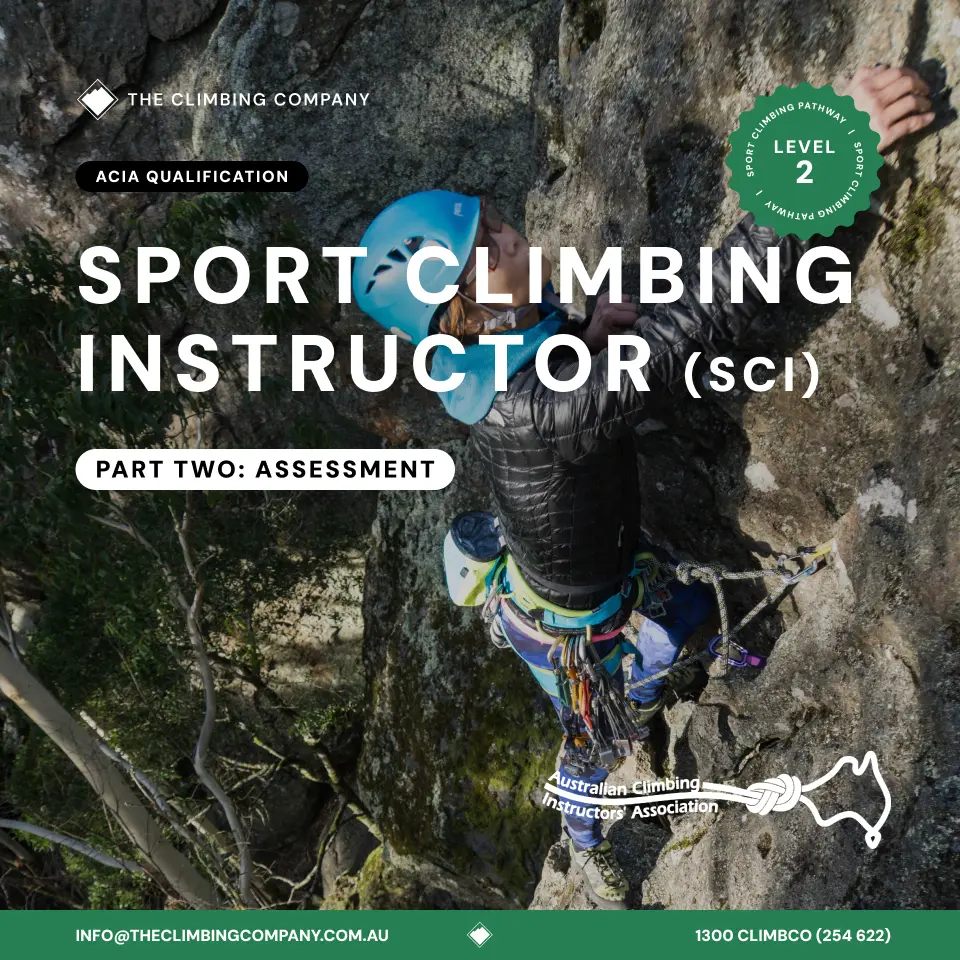 Sport Climbing Instructor Assessment