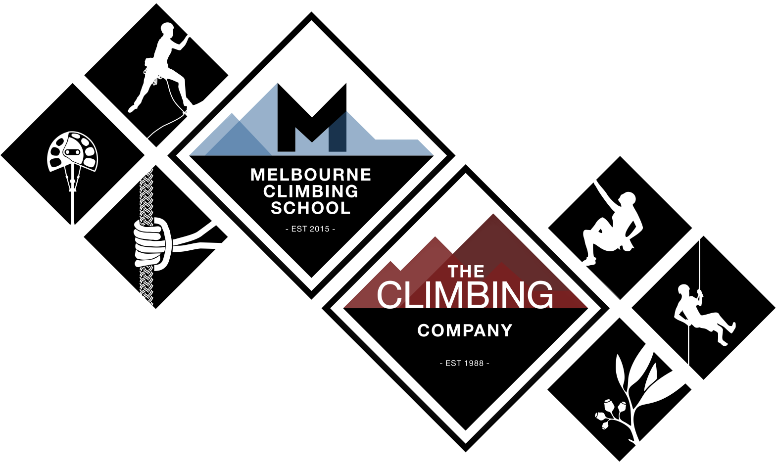 Melbourne Climbing School Logo